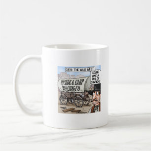 Caneca De Café Hickock & Earp - Construtores de caubói -