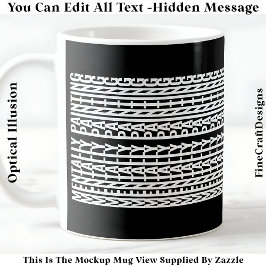 Caneca De Café Hidden Message For Any Hobby, Mentally 106W
