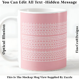 Caneca De Café Hidden Message Love Your Soul, Custom 109P Quote