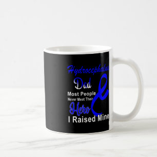 Caneca De Café Hidrocefalia Pai de Consciência Azul Fita Padre Su