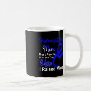 Caneca De Café Hidrocefalia Sensibilização Mãe Fita Azul Mãe Sup