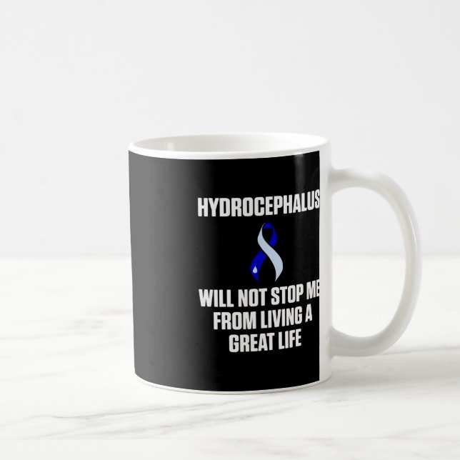 Caneca De Café Hidrocefalia Sobrevivente Interromper Guerreiro 1 (Direita)