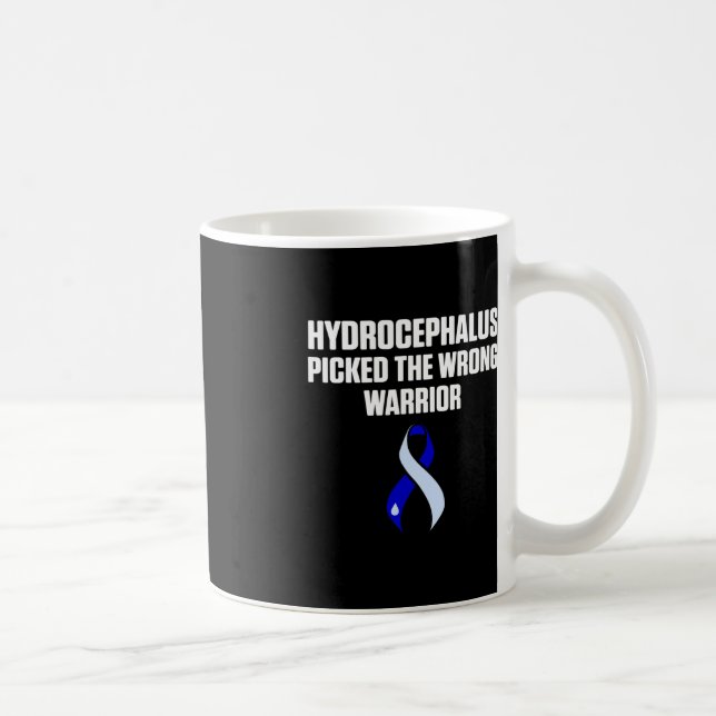 Caneca De Café Hidrocephalus Survivor Errado Guerreiro de Consciê (Direita)