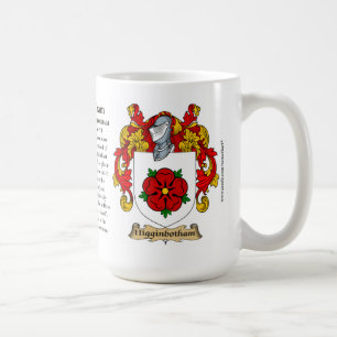 Caneca De Café Higginbotham, a origem, o significado e o Cres
