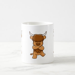 Caneca De Café Highland Moo Mug