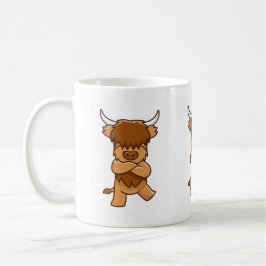 Caneca De Café Highland Moo Mug