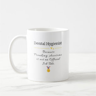 Caneca De Café Higienista Acessível Dental Cargo