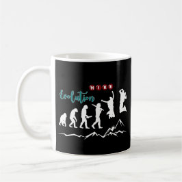 Caneca De Café Hike Evolution Wanderung Berge
