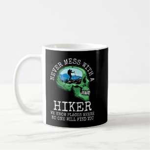 Caneca De Café Hiker Engraçado falando lá fora Piada Natureza Hik