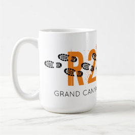 Caneca De Café Hiking Boots Grand Canyon R2R Adventure Souvenir