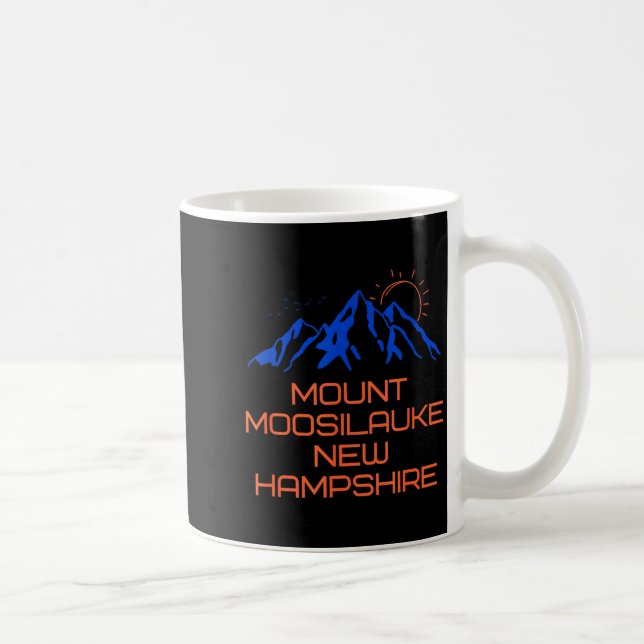 Caneca De Café Hiking Mount Moosilauke New Hampshire Mountain Cli (Direita)