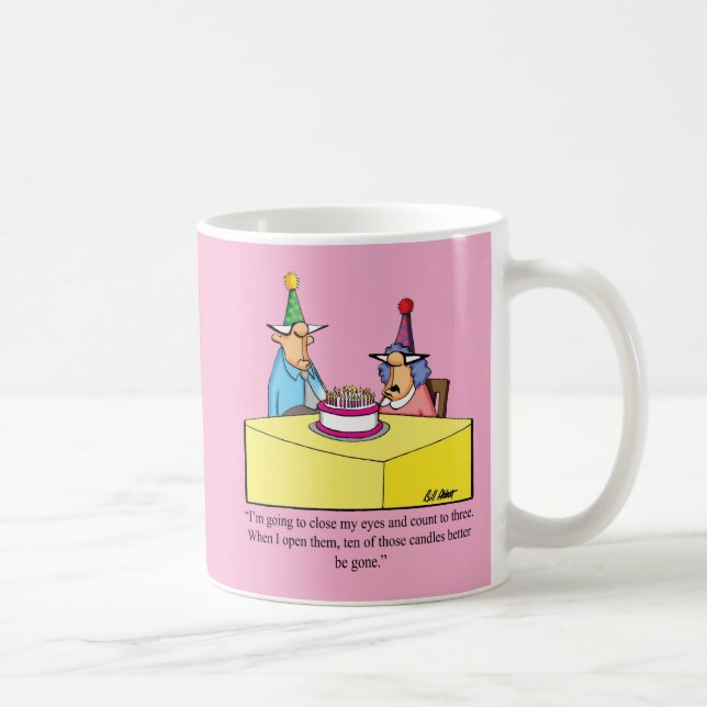 Caneca De Café Hillarie Birthday Humor Mug Para Ela (Direita)