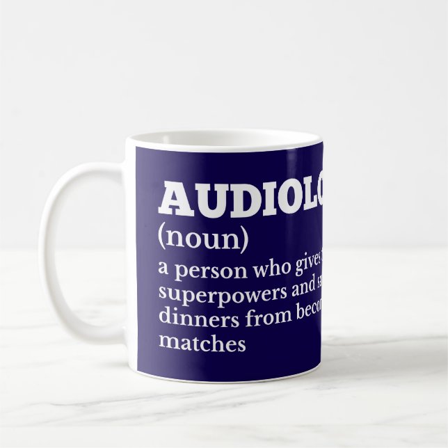 Caneca De Café Hillariologista - Definição de Mug (Esquerda)