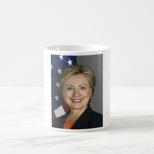 Caneca De Café Hillary Clinton (Centro)