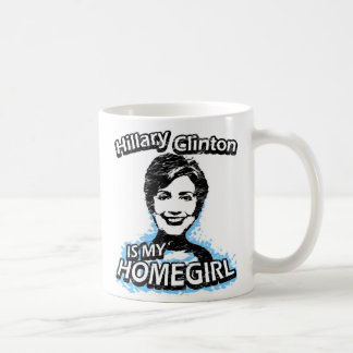 Caneca De Café Hillary Clinton é a minha garota