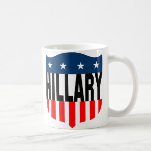Caneca De Café hillary clinton : estrelas e listras :