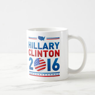 Caneca De Café HILLARY CLINTON Para O Presidente 2016