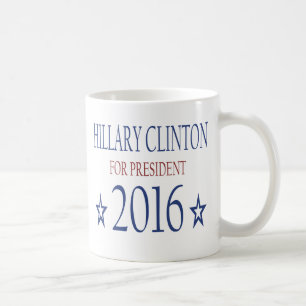 Caneca De Café Hillary Clinton para o presidente 2016