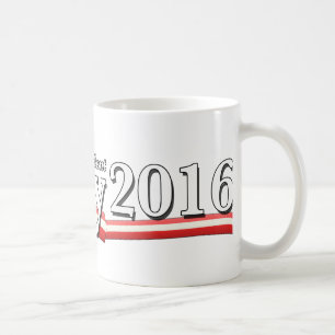 Caneca De Café Hillary Clinton para o presidente 2016