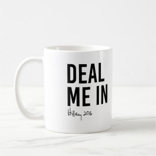 Caneca De Café Hillary - me negocie dentro -