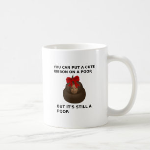 Caneca De Café Hillary Poop