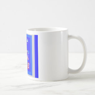 Caneca De Café Hillary USA presidente Fortalece espírito junto
