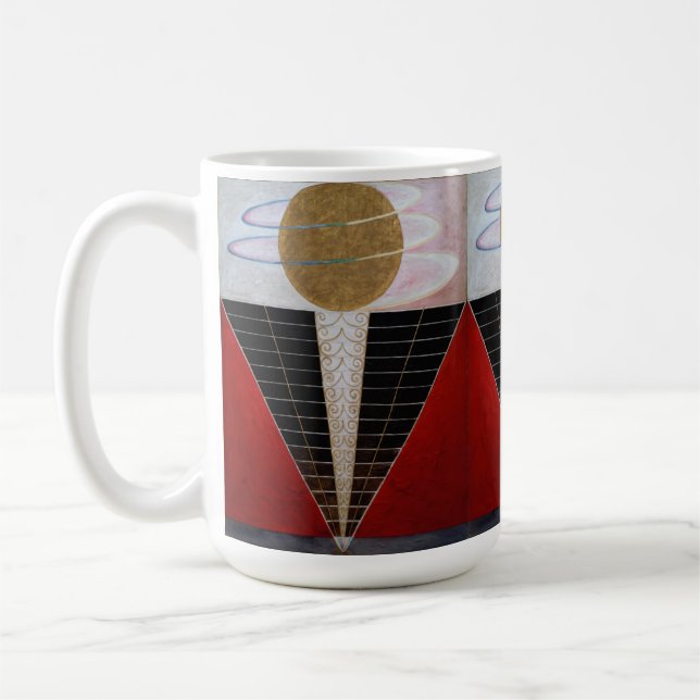 Caneca De Café Hilma af Klint - Altarpart II (Esquerda)