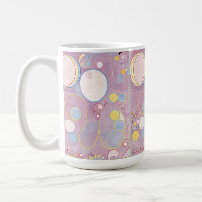 Caneca De Café Hilma af Klint - Os Dez Maiores Não 8 (Esquerda)