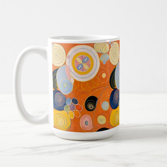 Caneca De Café Hilma af Klint - Os Dez Maiores, No.3, Juventude (Esquerda)