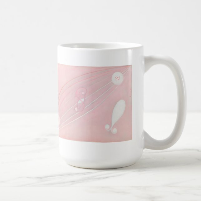 Caneca De Café Hilma af Klint, The Eros Series, nr. 8 (Direita)