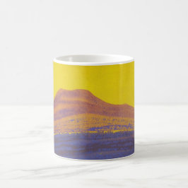 Caneca De Café Himalaias (Mountain Range) (por Nicholas Roerich)