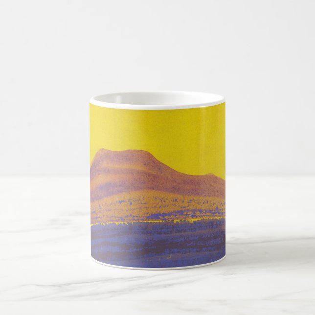 Caneca De Café Himalaias (Mountain Range) (por Nicholas Roerich) (Centro)