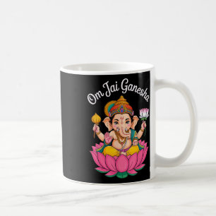 Caneca De Café Hindu Ganesha Puja Elefante Deus Índia Meditação Y