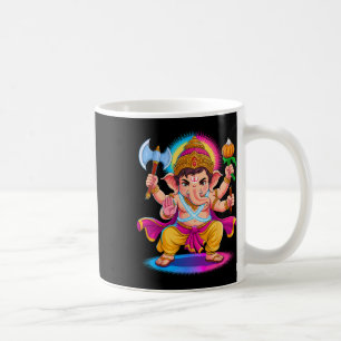 Caneca De Café Hindu Ganesha Puja Elefante Deus Índia Meditação Y