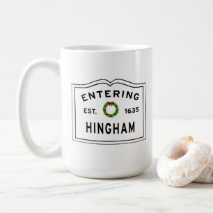 Caneca De Café Hingham Christmas Mug - Escolha uma cor!