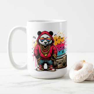 Caneca De Café Hip Hop Panda Groove: Hip Hop