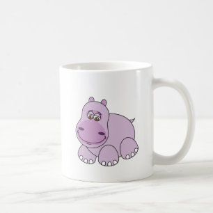 Caneca De Café Hipopótamo do bebê