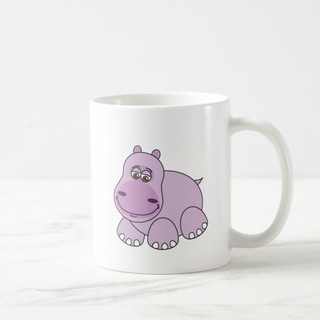 Caneca De Café Hipopótamo do bebê (Direita)