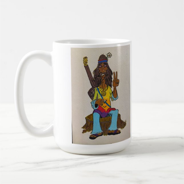 Caneca De Café Hippi Mug (Esquerda)