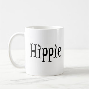 caneca de café hippie