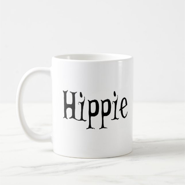 caneca de café hippie (Esquerda)
