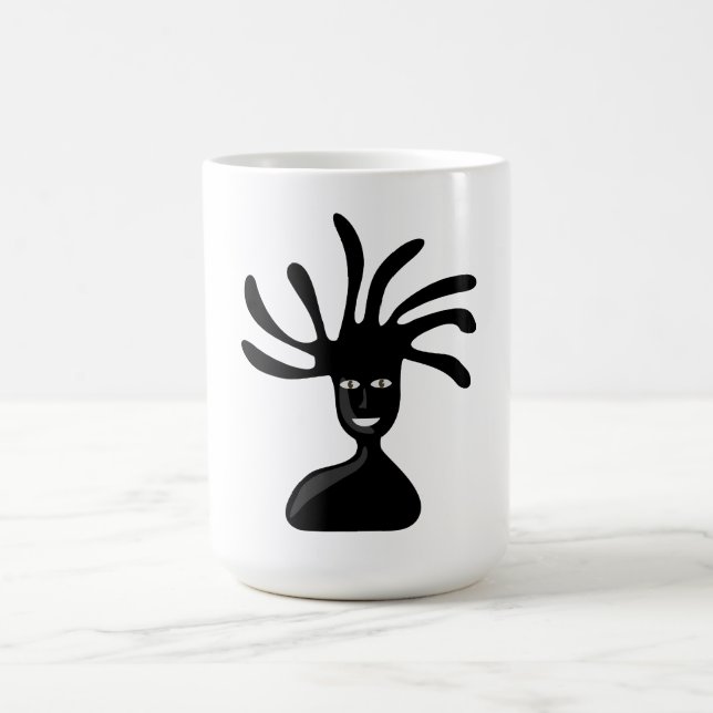 Caneca De Café Hippie Black Boy Mug (Centro)