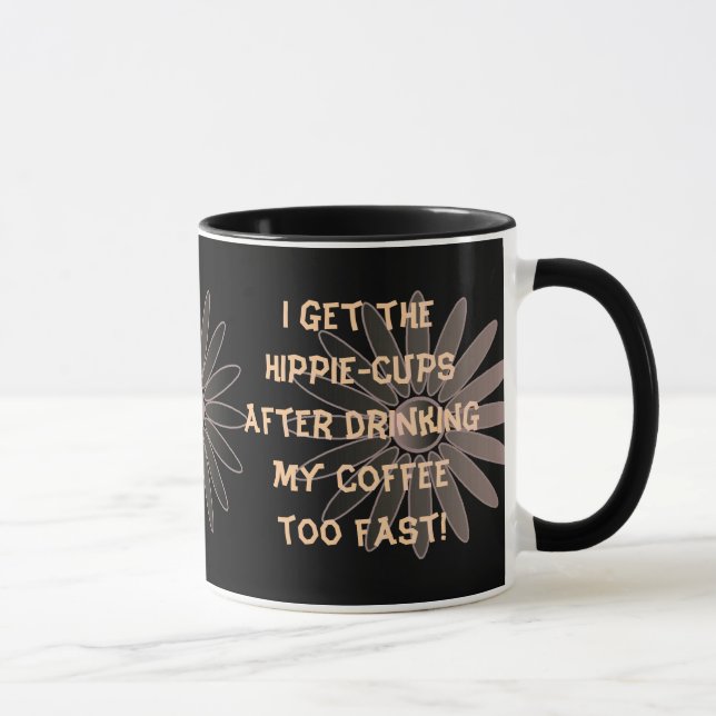 Caneca de Café Hippie-Cups (Direita)