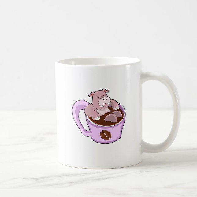 Caneca De Café Hippo com Taça de Café (Direita)