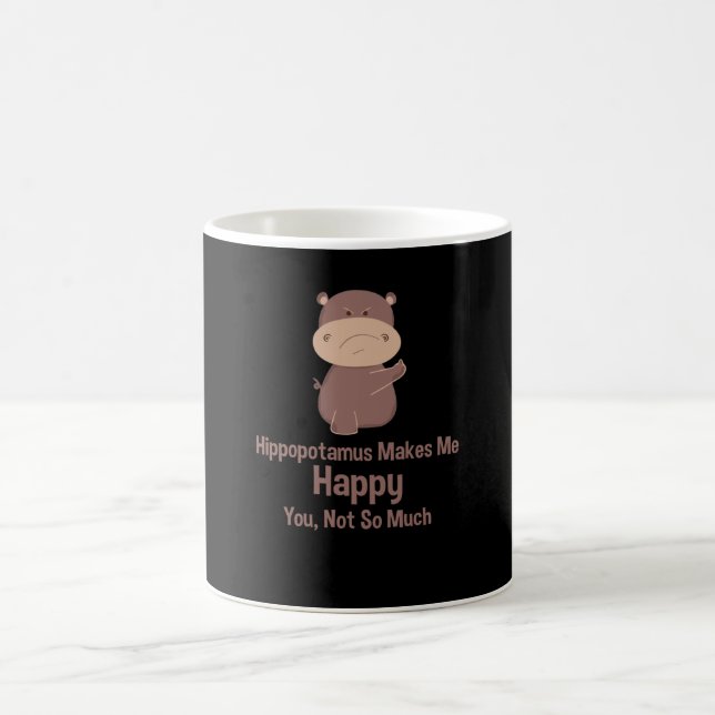Caneca De Café Hippo Funny (Centro)