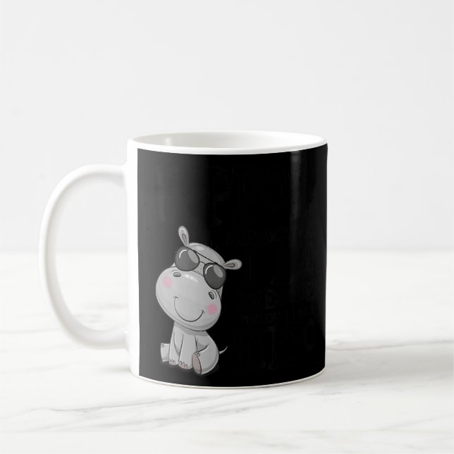 Caneca De Café Hippopotamus Hippos é incrível, por isso sou um (Esquerda)
