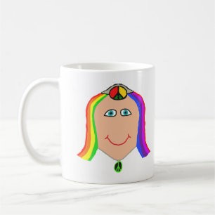 Caneca De Café Hippy Smile