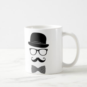 Caneca De Café Hipster elegante