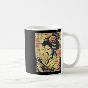 Caneca De Café Hipster Japonês Geisha Katana Vintage Women Girls