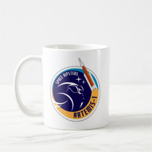 Caneca De Café Hipsteres espaciais Intel® Artemis-1 Logo Mug